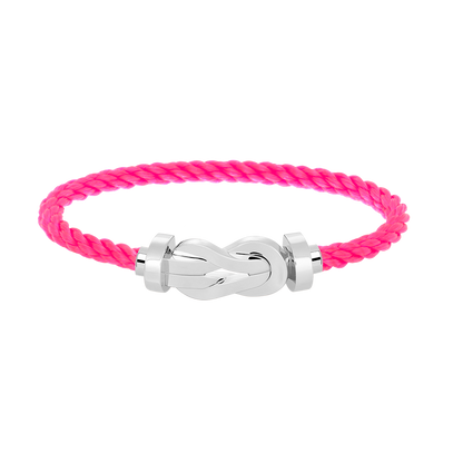 [Everoly JW]CHANCE LARGE 8 FIGURE BUCKLE NO DIAMOND BRACELET SILVER