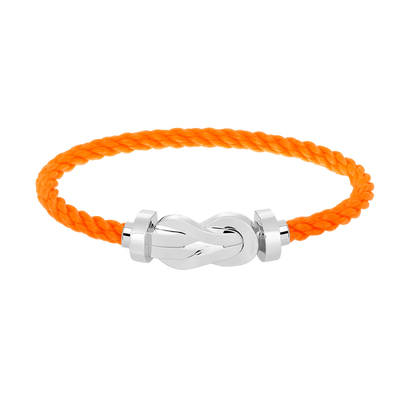 [Everoly JW]CHANCE LARGE 8 FIGURE BUCKLE NO DIAMOND BRACELET SILVER