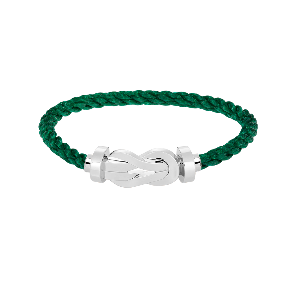 [Everoly JW]CHANCE LARGE 8 FIGURE BUCKLE NO DIAMOND BRACELET SILVER