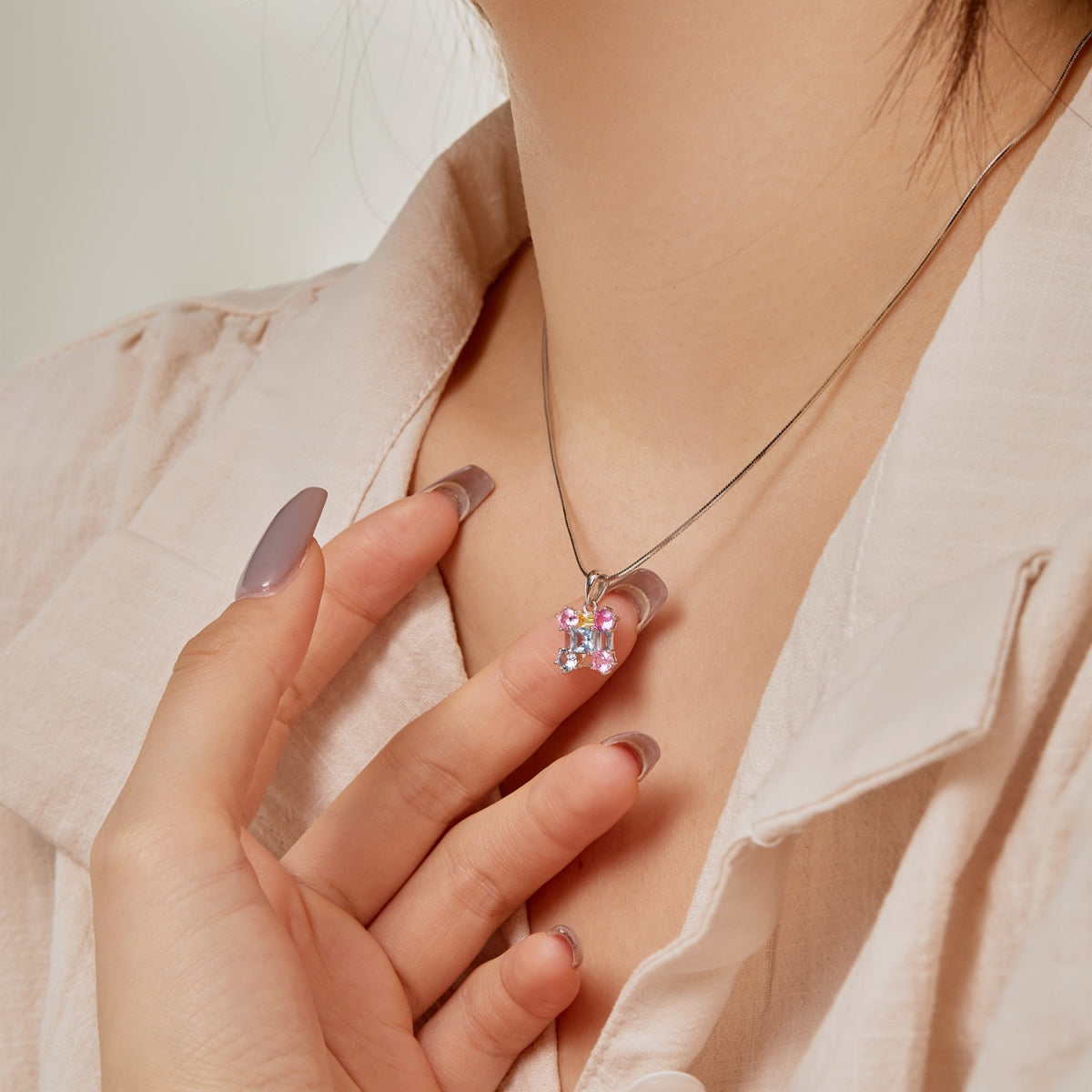 [Everoly JW]Gorgeous Multi Colorful Necklace