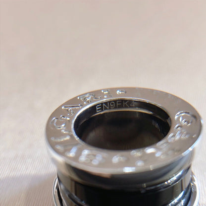 [Everoly JW]ZERO 1 BLACK CERAMIC SILVER NECKLACE