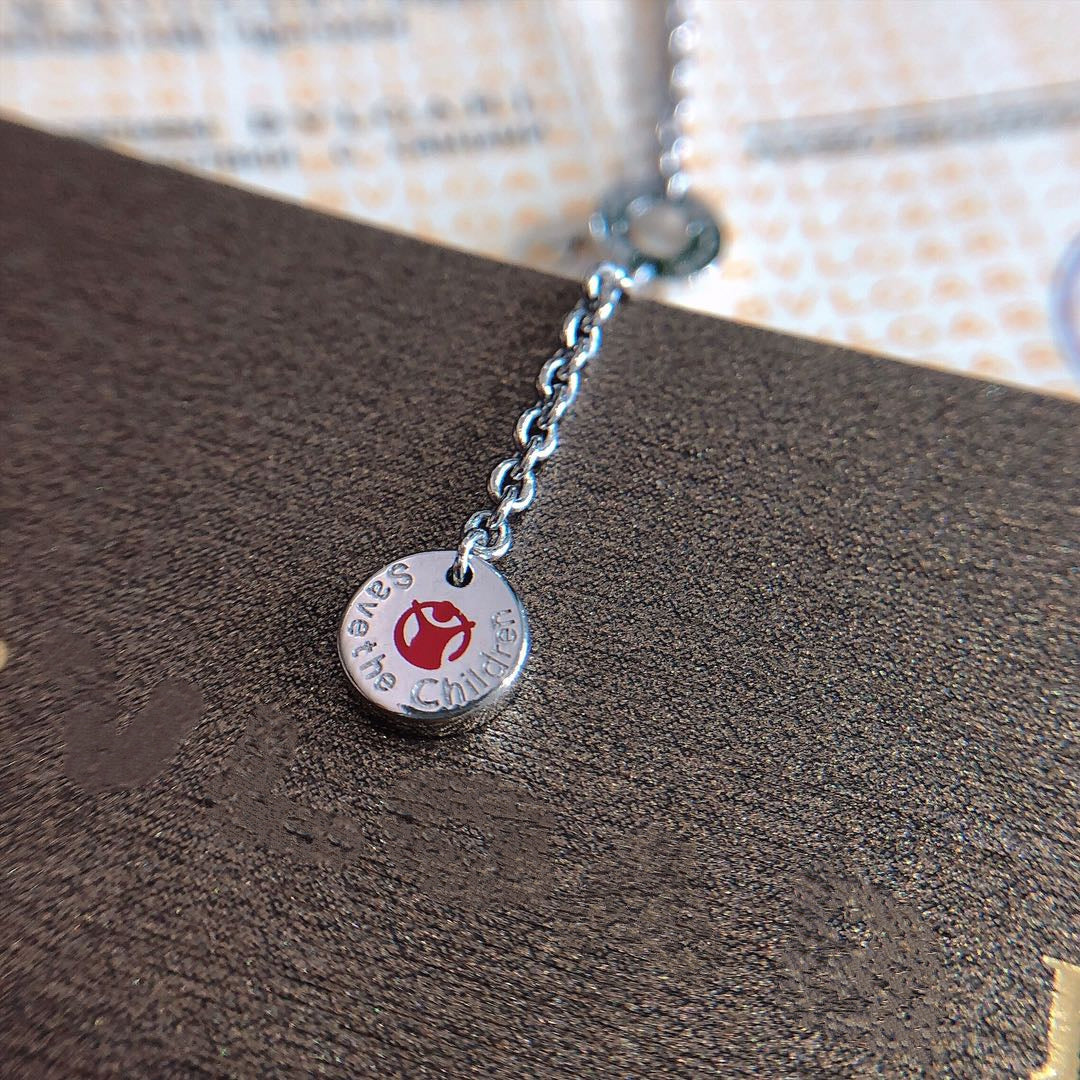 [Everoly JW]ZERO 1 BLACK CERAMIC SILVER NECKLACE
