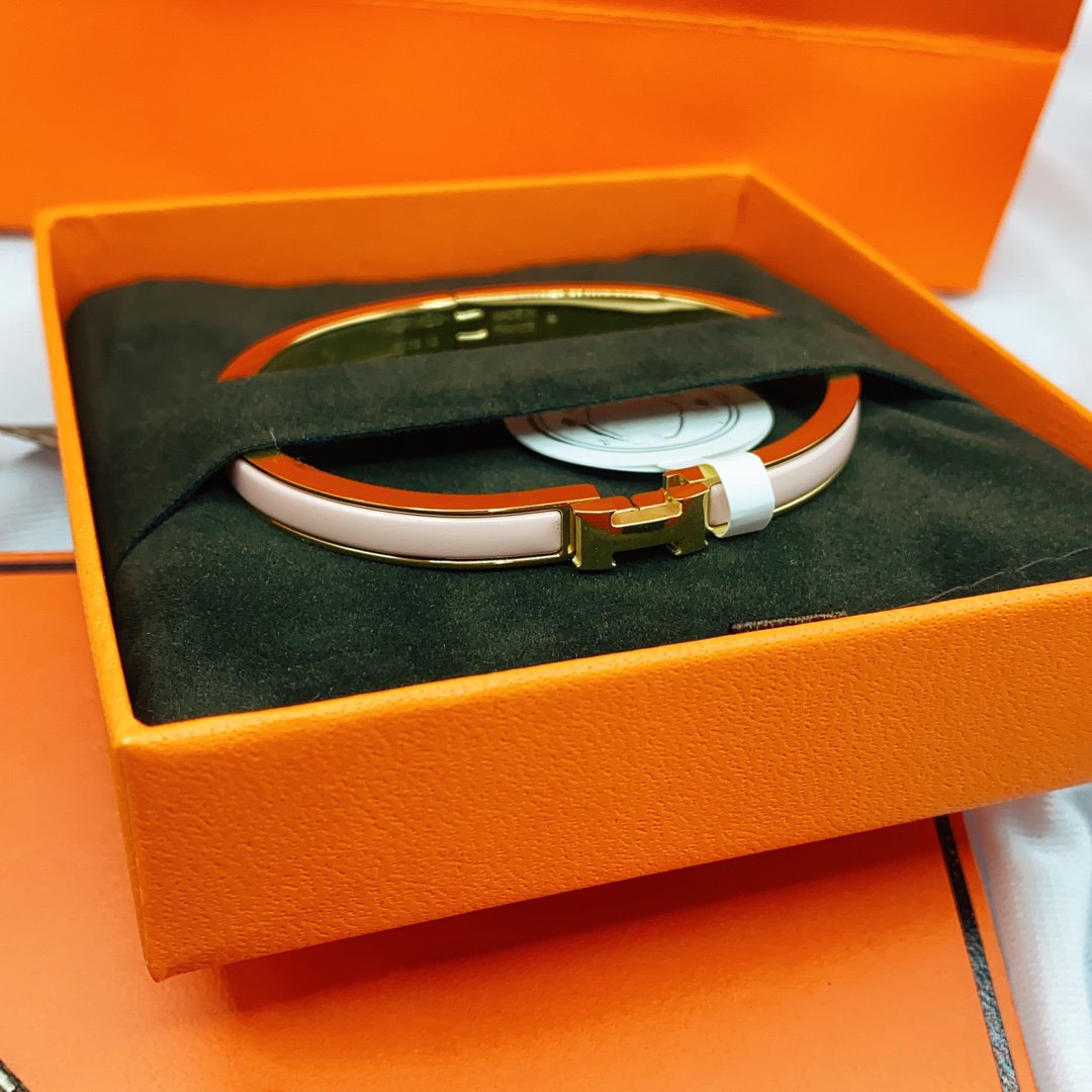 [Everoly JW]CLASSIC HM CLIC  PINK 8MM ENAMEL BRACELET